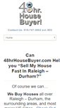 Mobile Screenshot of 48hrhousebuyer.com